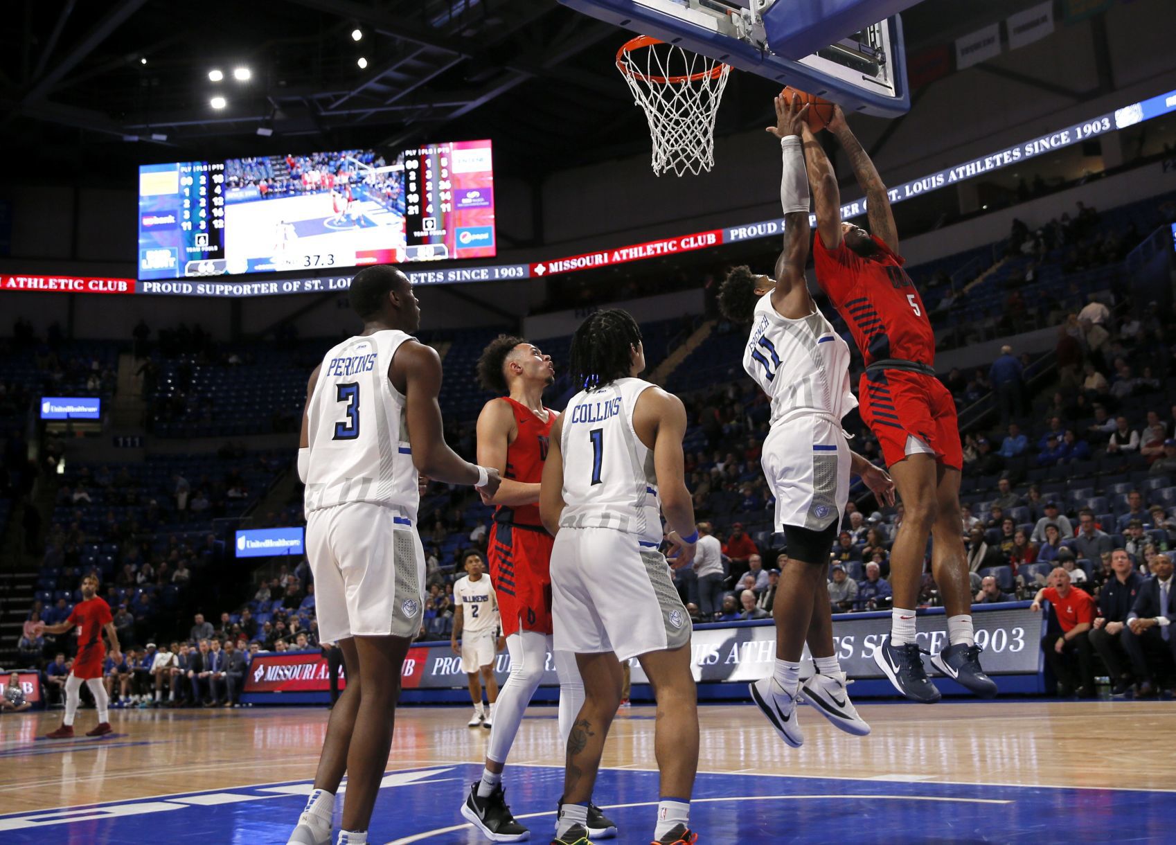 Duquesne Dukes vs St. Louis University Billikens men's basketball